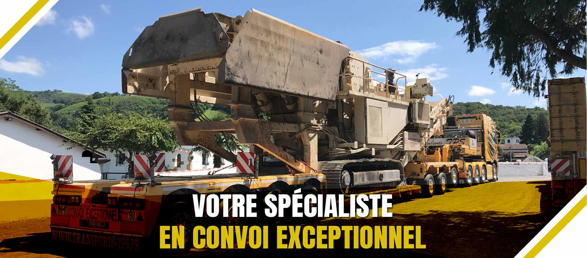 Transport exceptionnel Toulouse et Bayonne